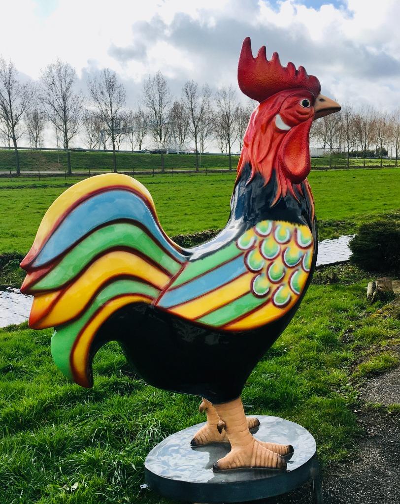 Haan Super XXL 220cm  haas XXL 260 cm , en eieren XL125cm, Ophalen of Verzenden, Nieuw, Kunststof, Dierenbeeld