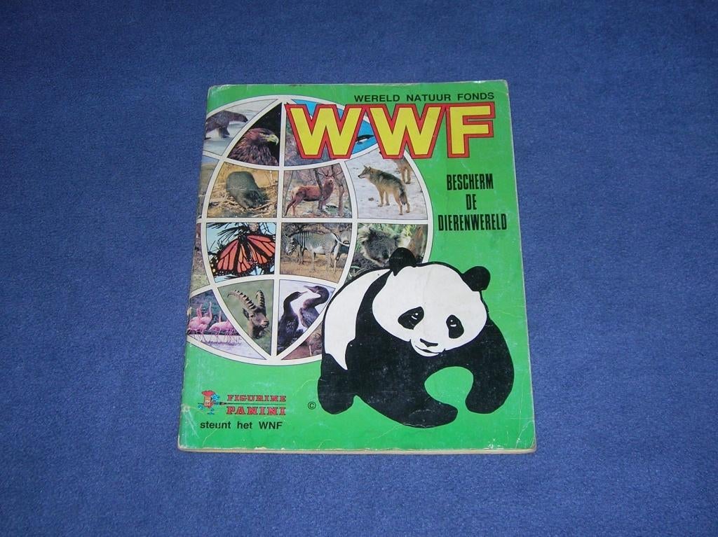 PANINI WWF stickerboek, Verzamelen, Ophalen of Verzenden, Dier en Natuur