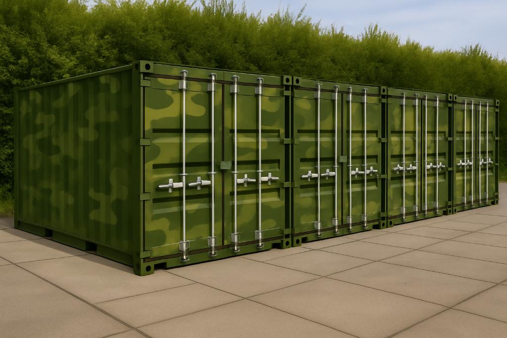 Opslagcontainer te huur in Lichtervelde – incl. staanplaats