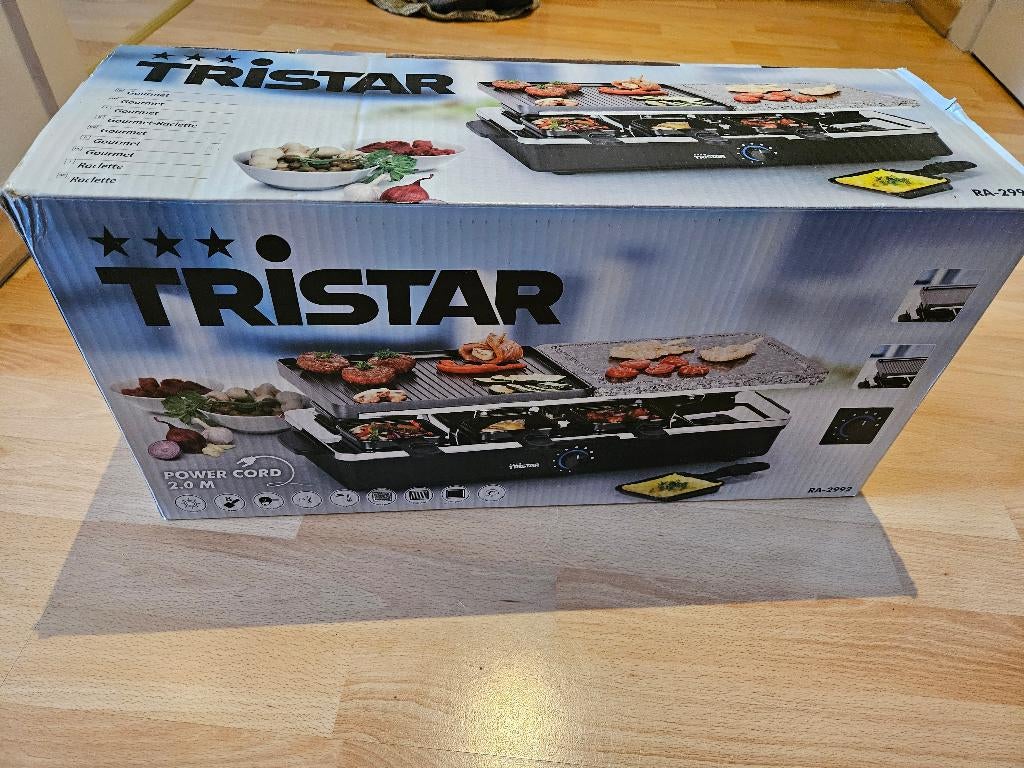 Gourlet/raclette/steengrill, Ophalen of Verzenden, Nieuw, 4 t/m 7 personen