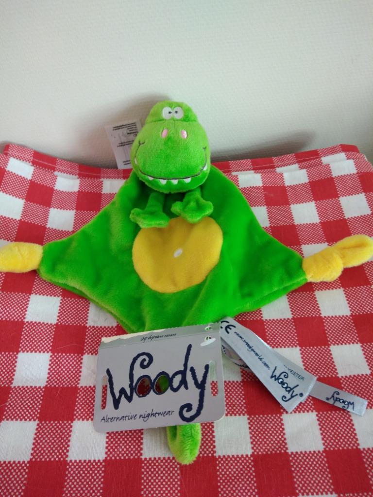 knuffeldoekje woody t rex nieuw met etiket (sept 2024), Enlèvement ou Envoi, Neuf