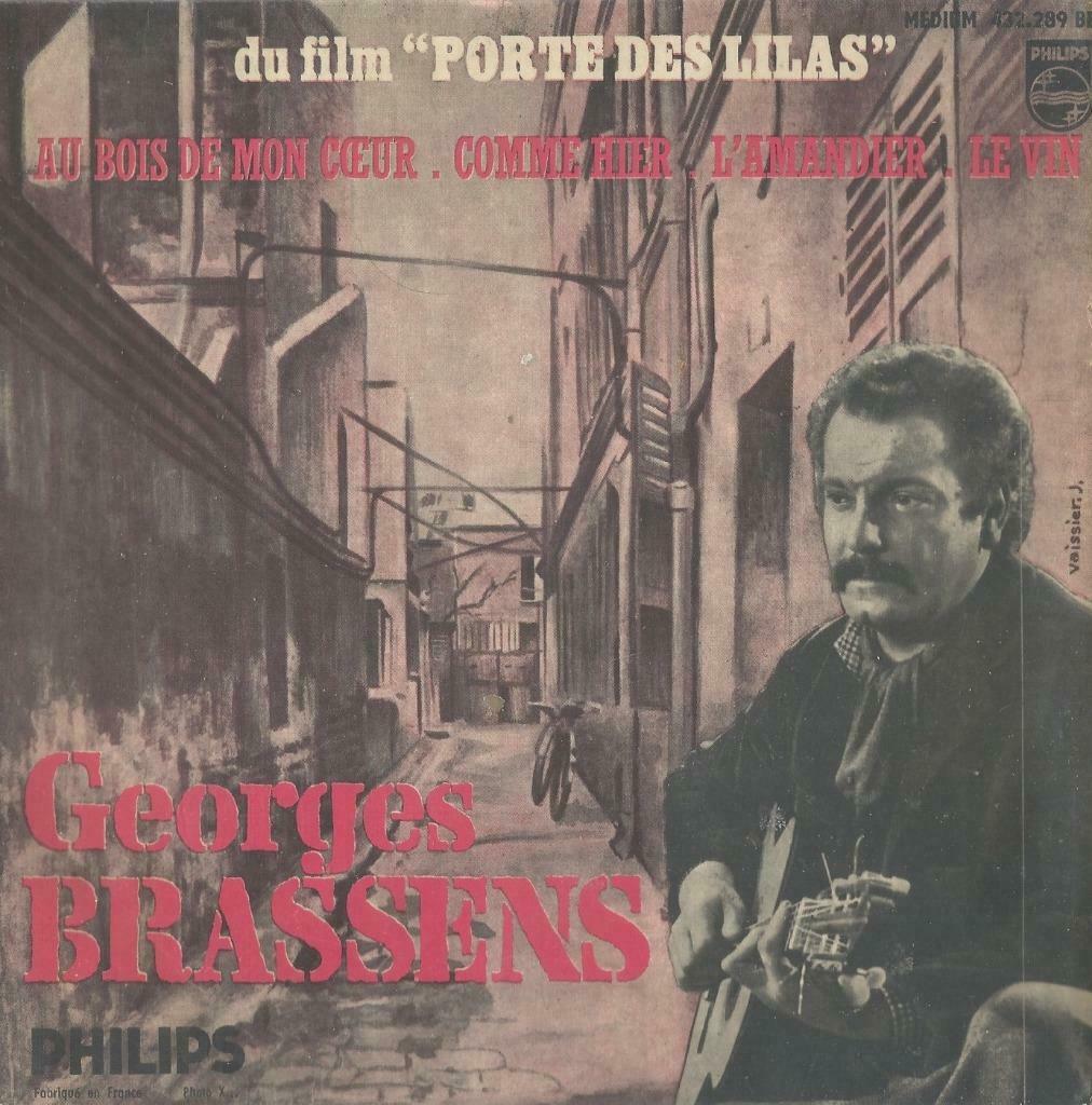 Georges Brassens – Au bois de mon Coeur / Comme hier - EP, Enlèvement ou Envoi, Utilisé, Pop
