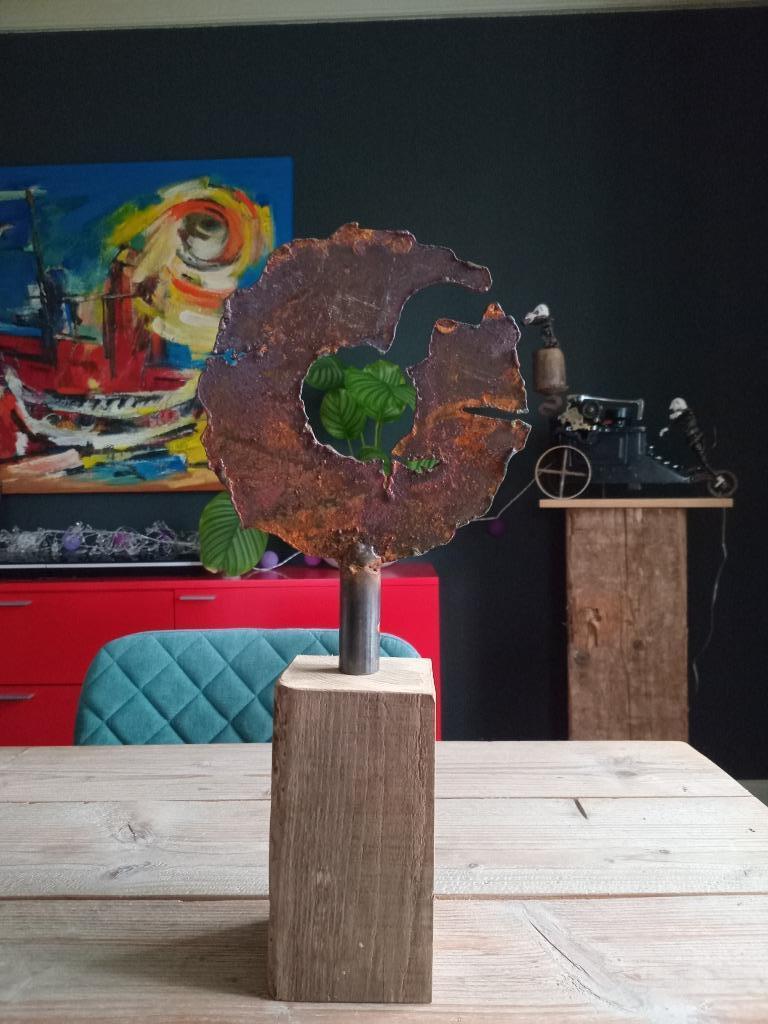 Statue en fer robuste pour l'intérieur, Enlèvement ou Envoi, Neuf
