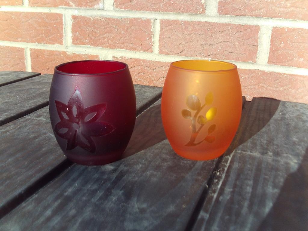 2 bougeoirs ou photophores, Maison & Meubles, Accessoires pour la Maison | Bougeoirs & Bougies, Neuf, Enlèvement ou Envoi