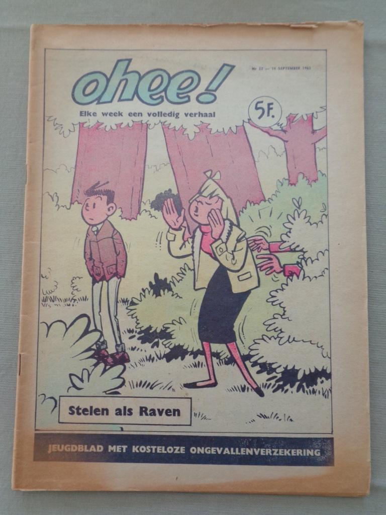 Ohee 22 - Pits en Kaliber (Stelen als Raven) - 1963, Boeken, Ophalen of Verzenden
