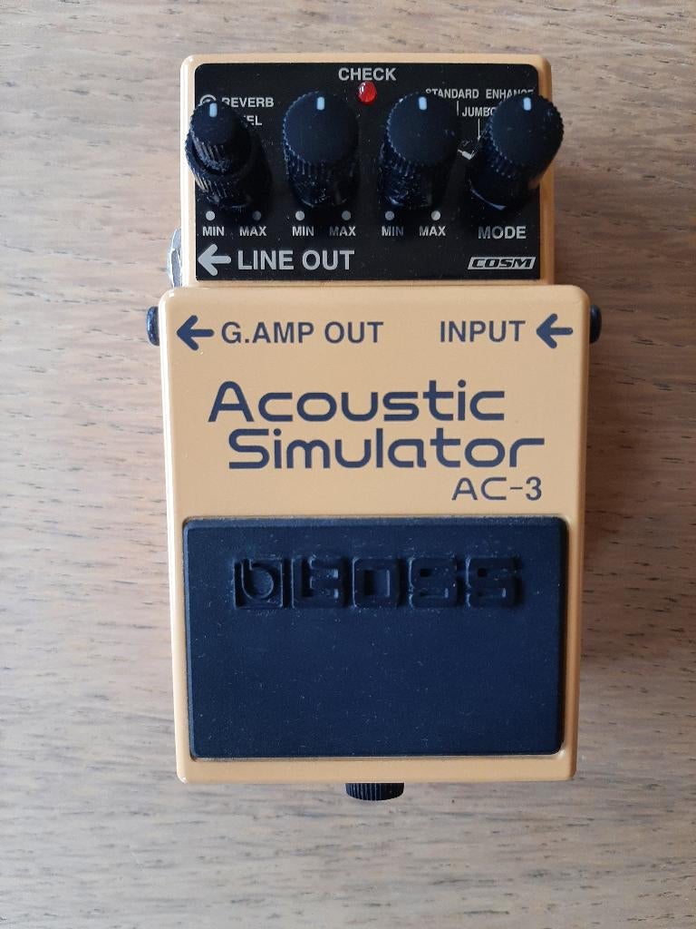 Boss AC3 akoestische simulator, Ophalen of Verzenden, Gebruikt, Reverb