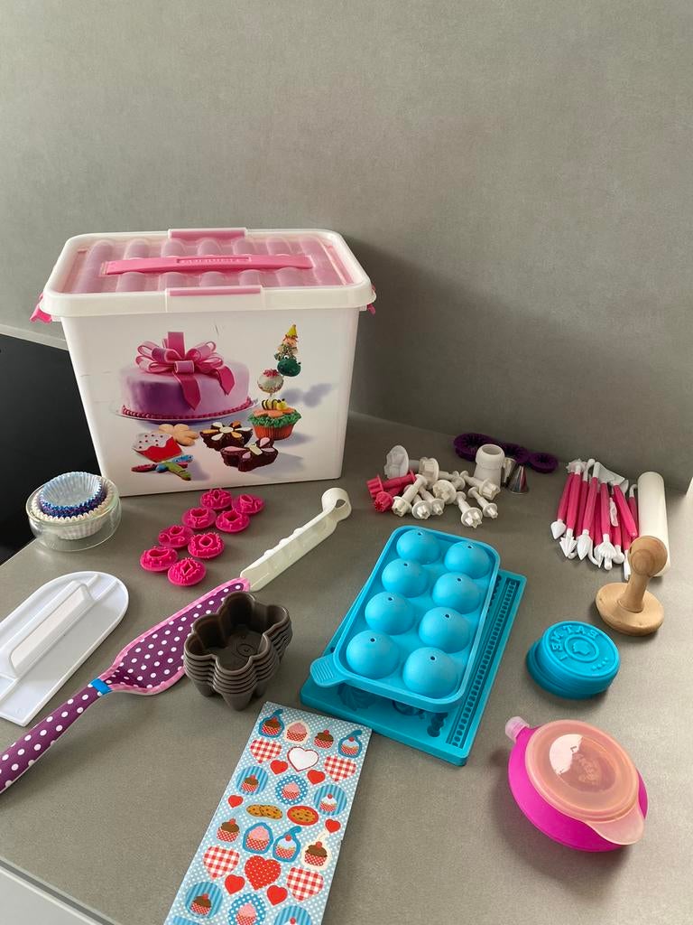 Bakspullen, Ophalen of Verzenden, Gebruikt, Taarten of Cupcakes, Versiering