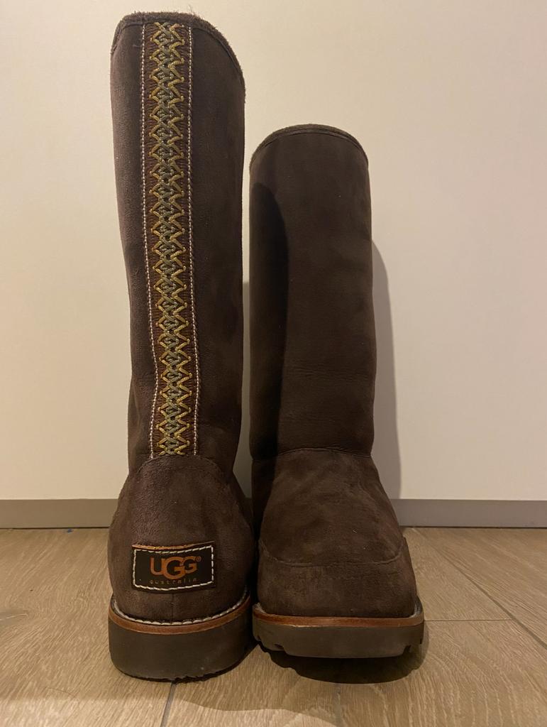 Ugg Australia maat 38 bruin, Kleding | Dames, Schoenen, Ophalen, Hoge laarzen, Bruin, Zo goed als nieuw