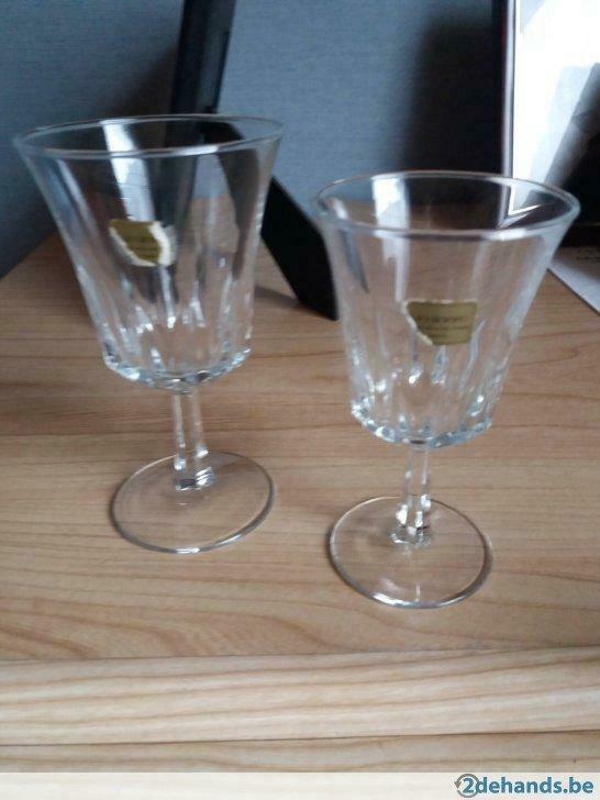 wijn glazen, Ophalen of Verzenden, Gebruikt, Glas of Glazen