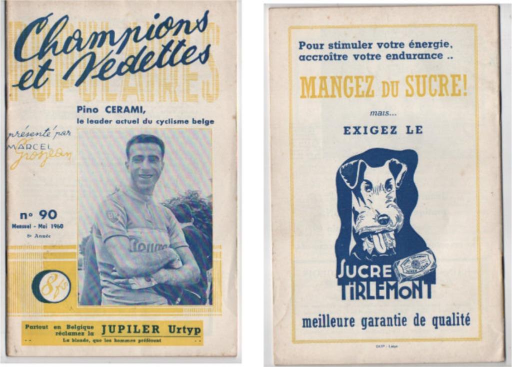 champions et vedettes PINO CERAMI 1960, Collections, Enlèvement ou Envoi, Livre ou Revue