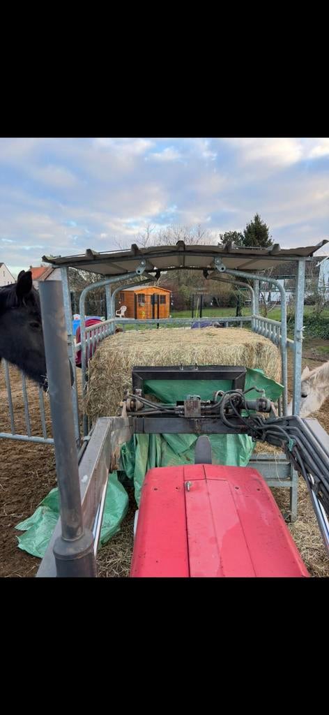 Massey Ferguson 135 Hydraulische voorlader 400KG, Bricolage & Construction, Échafaudages, Comme neuf, Enlèvement