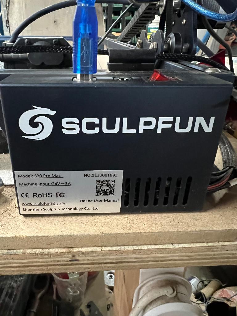 laser sculpfun S30 pro max, Ophalen, Zo goed als nieuw