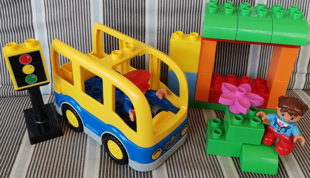 Lego Duplo bus set 10528, Kinderen en Baby's, Ophalen, Gebruikt, Complete set, Duplo