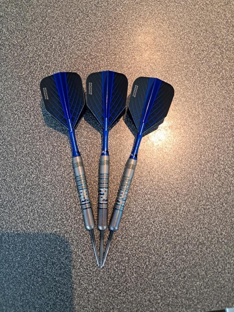 Dartspijlen Unicorn Code Dimitri van den Bergh 90%/ 24gram, Ophalen of Verzenden, Gebruikt