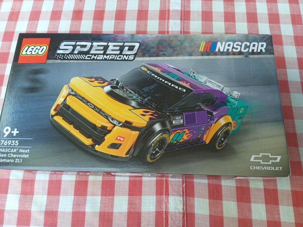 Lego speed champignons 76935 Nascar next Gen Chevrolet, Verzenden, Nieuw