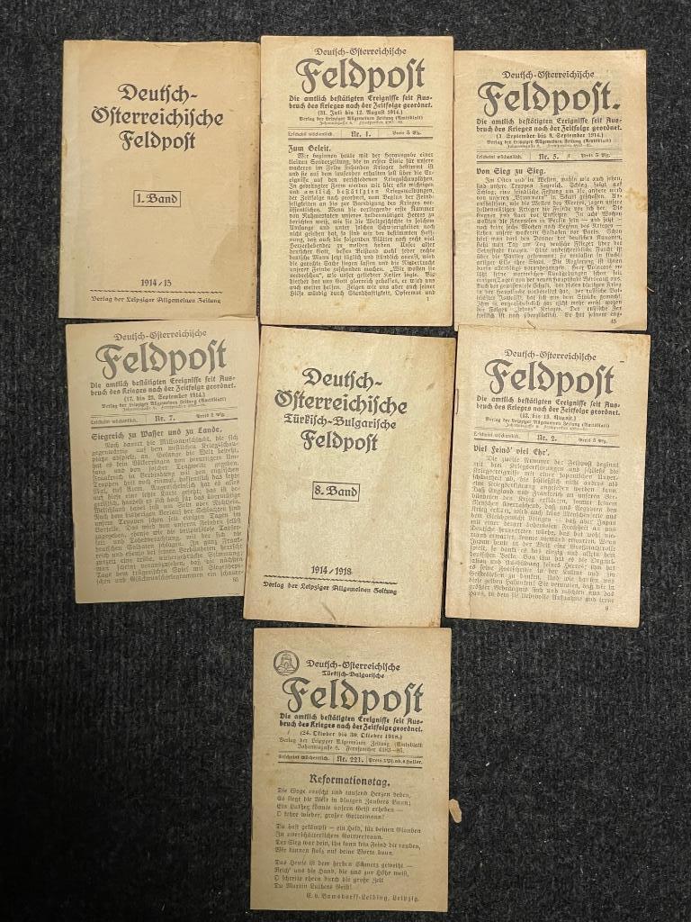Feldpost Heften 1 Wo (7 stuks), Verzamelen, Ophalen of Verzenden, Boek of Tijdschrift