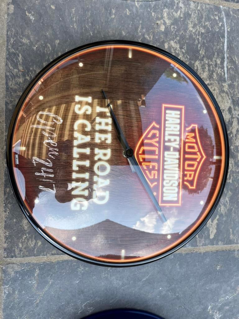 Harley Davidson wandklok, Ophalen, Nieuw
