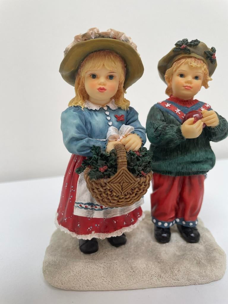 Kerstbeeldjes winter walk By Christine Haworth, Verzamelen, Ophalen, Zo goed als nieuw, Overige typen