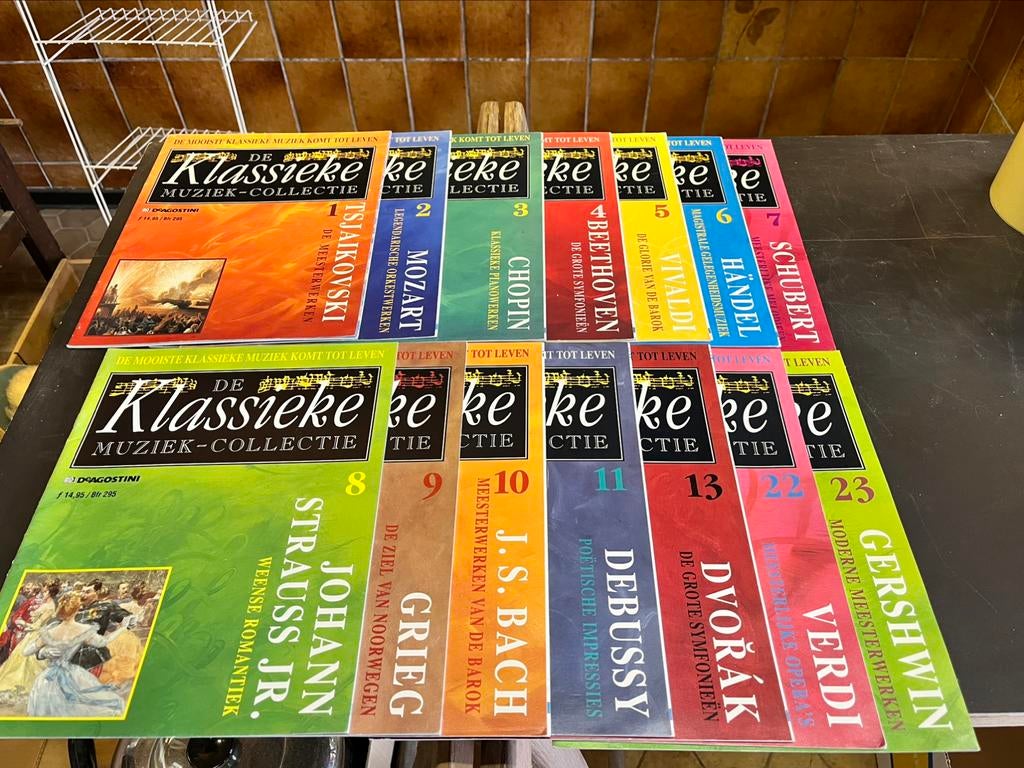 Boekjes componisten, Boeken, Ophalen, Gelezen, Kunst en Cultuur