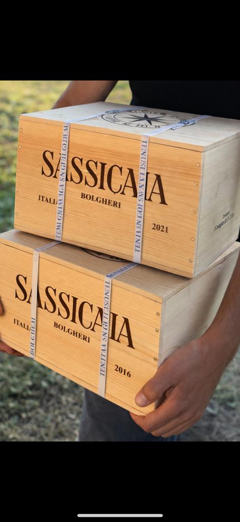 Sassicaia Tenuta San Guido, Bolgheri 100/100 Parker, Verzamelen, Wijnen, Ophalen, Zo goed als nieuw