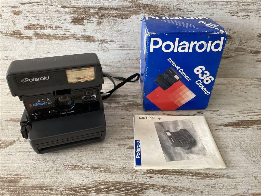 Polaroid 636 closeup vintage camera in orginele doos [1339], Envoi, Comme neuf, Polaroid, Polaroid