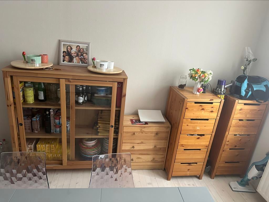 Forniture drawers vetrine Ikea, Enlèvement, Comme neuf