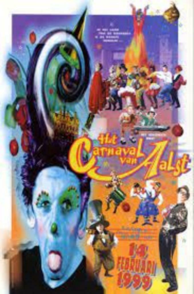 Carnaval Aalst affiche 1999 groot, Ophalen, Nieuw