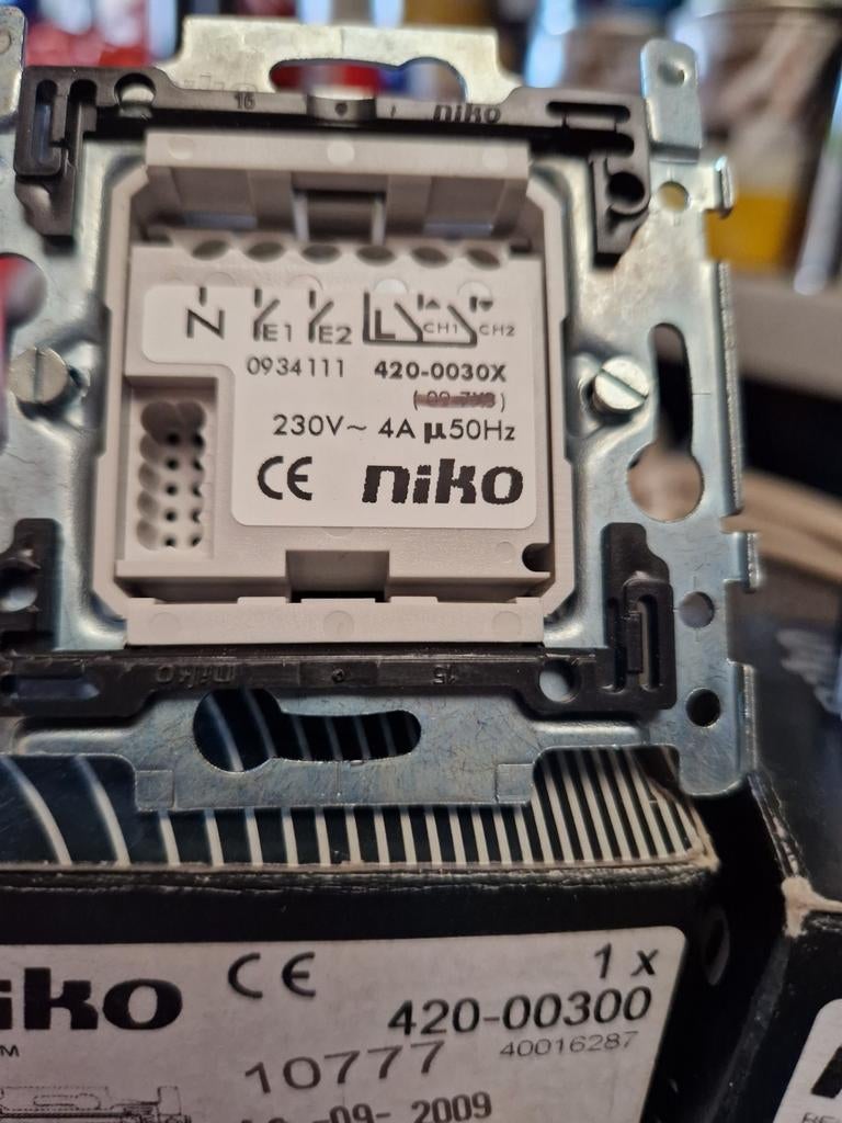 Programmateur volet Niko, Bricolage & Construction, Neuf