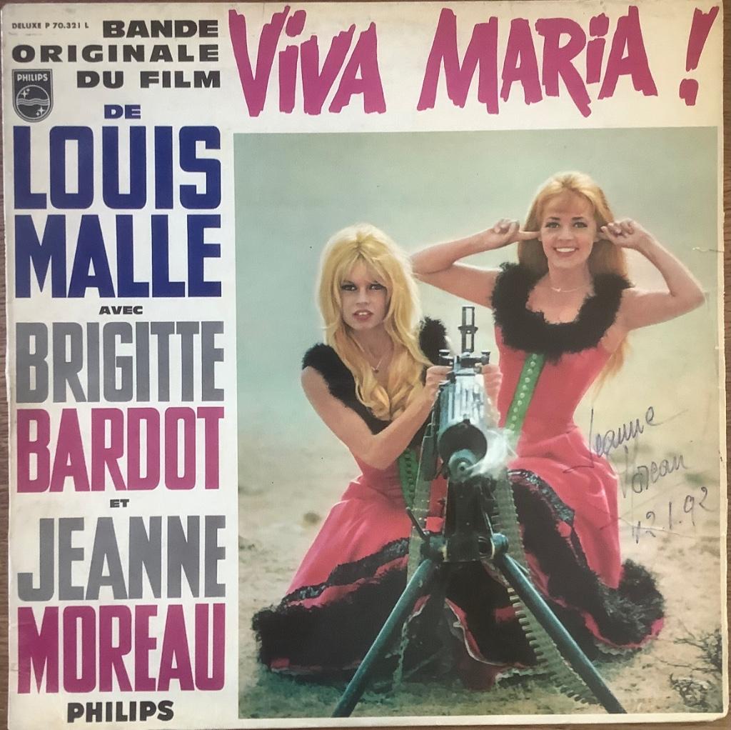 Jeanne Moreau - Viva Maria, Ophalen of Verzenden, Gebruikt, Cd of Plaat, Gesigneerd