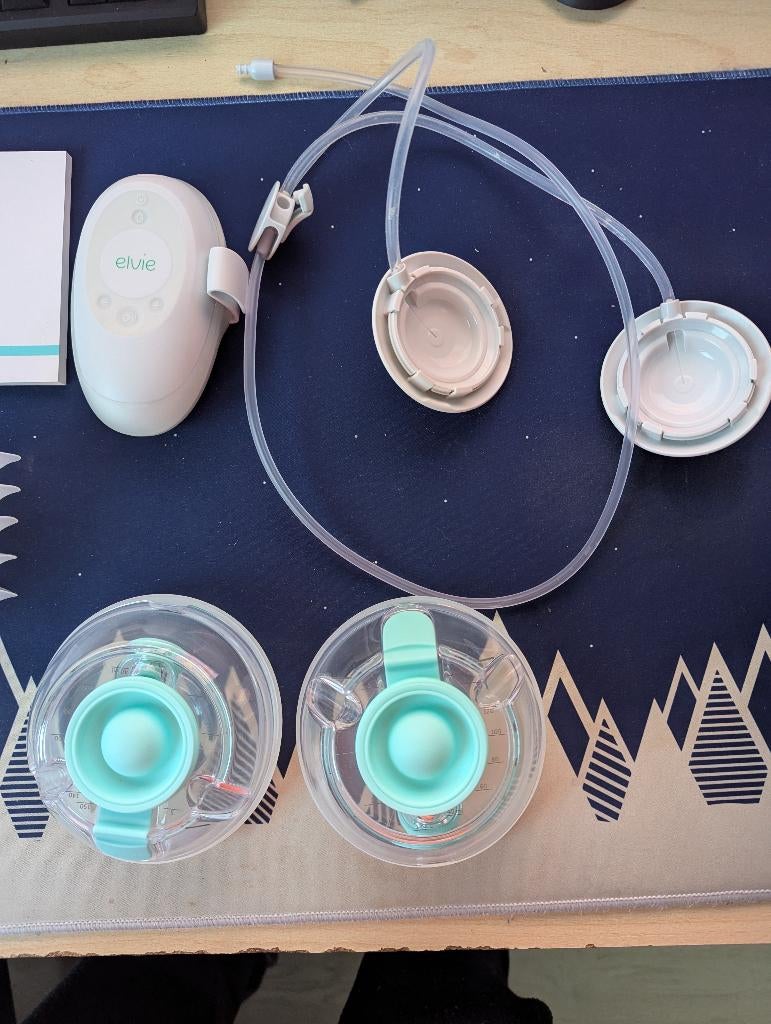 Elvie stride 2 double, Kinderen en Baby's, Babyvoeding en Toebehoren, Ophalen, Zo goed als nieuw, Borstkolf