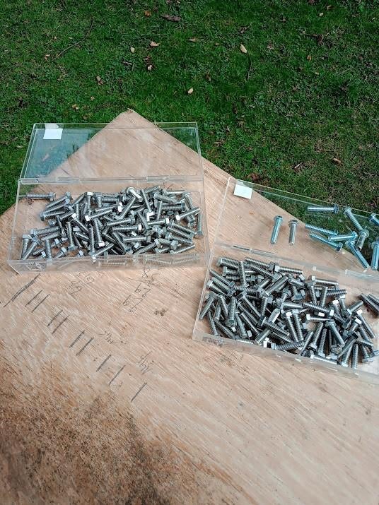 zeskantbouten in inox ., Bricolage & Construction, Quincaillerie & Fixations, Enlèvement, Neuf, Boulons ou Écrous, Inox