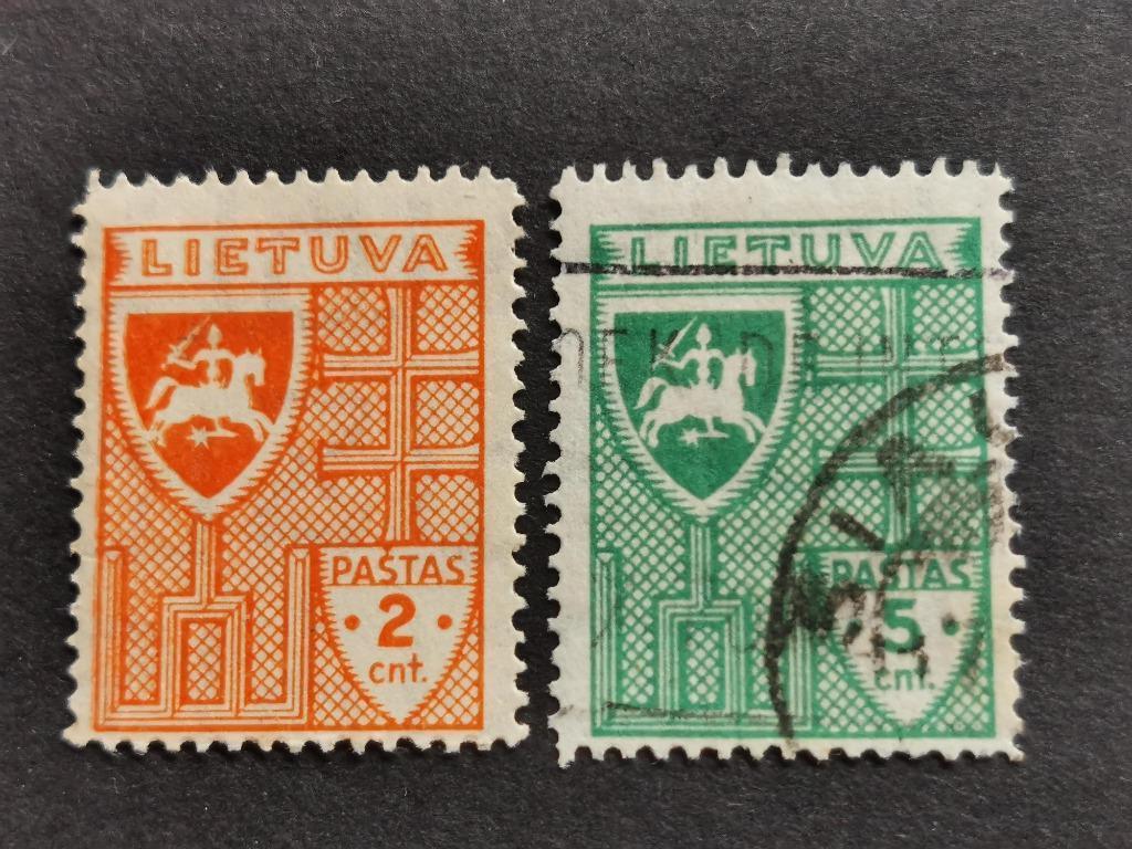 Litouwen 1936 - wapenschild, Ophalen of Verzenden, Overige landen