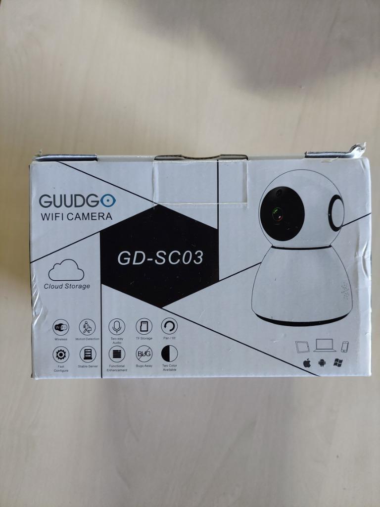 nieuwe bewakingscamera GuudGo wifi camera GD-SC03, Ophalen, Nieuw, Binnencamera