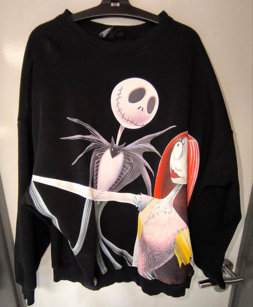 Mr Jack's Strange kerstsweater, Maat 38/40 (M), Disney, Zwart, Ophalen of Verzenden