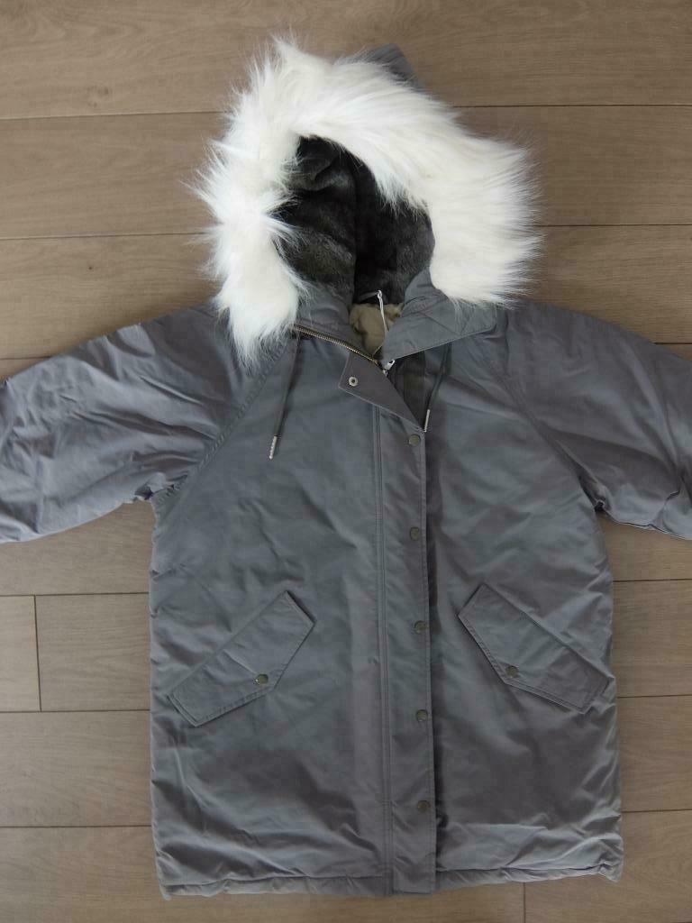 Filippa K - Nieuwe winterjas licht kaki. Maat 36, Kleding | Dames, Jassen | Winter, Nieuw, Maat 36 (S), Groen, Ophalen of Verzenden