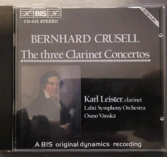 Bernhard Crusell*, Karl Leister, Orchestre Symphonique de La, Enlèvement ou Envoi, Comme neuf