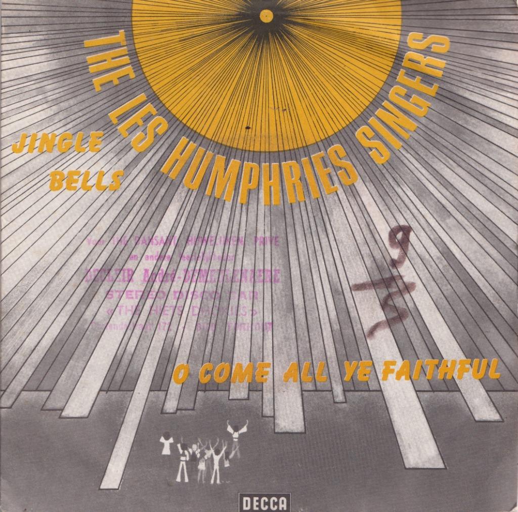 The Les Humphries Singers – Jingle bells / O come all ye fai, Enlèvement ou Envoi, Single, Utilisé, Pop