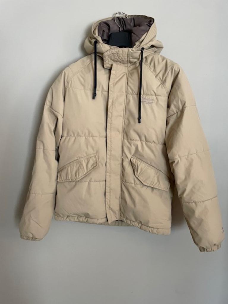 Winterjas - Jongens - 15/16 jaar - Jack & Jones - Beige, Kinderen en Baby's, Ophalen of Verzenden, Zo goed als nieuw, Jas, Jongen