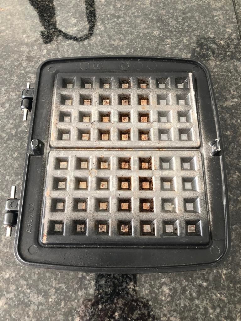 Bakplaten Brusselse/Luikse wafels frifri, Elektronische apparatuur, Ophalen of Verzenden, Zo goed als nieuw