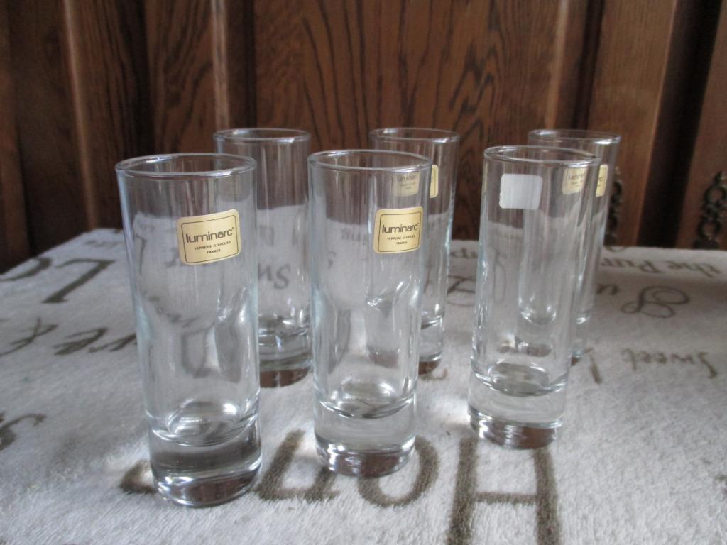 borrelglas 6x, Verzamelen, Ophalen of Verzenden, Nieuw, Borrel- of Shotglas