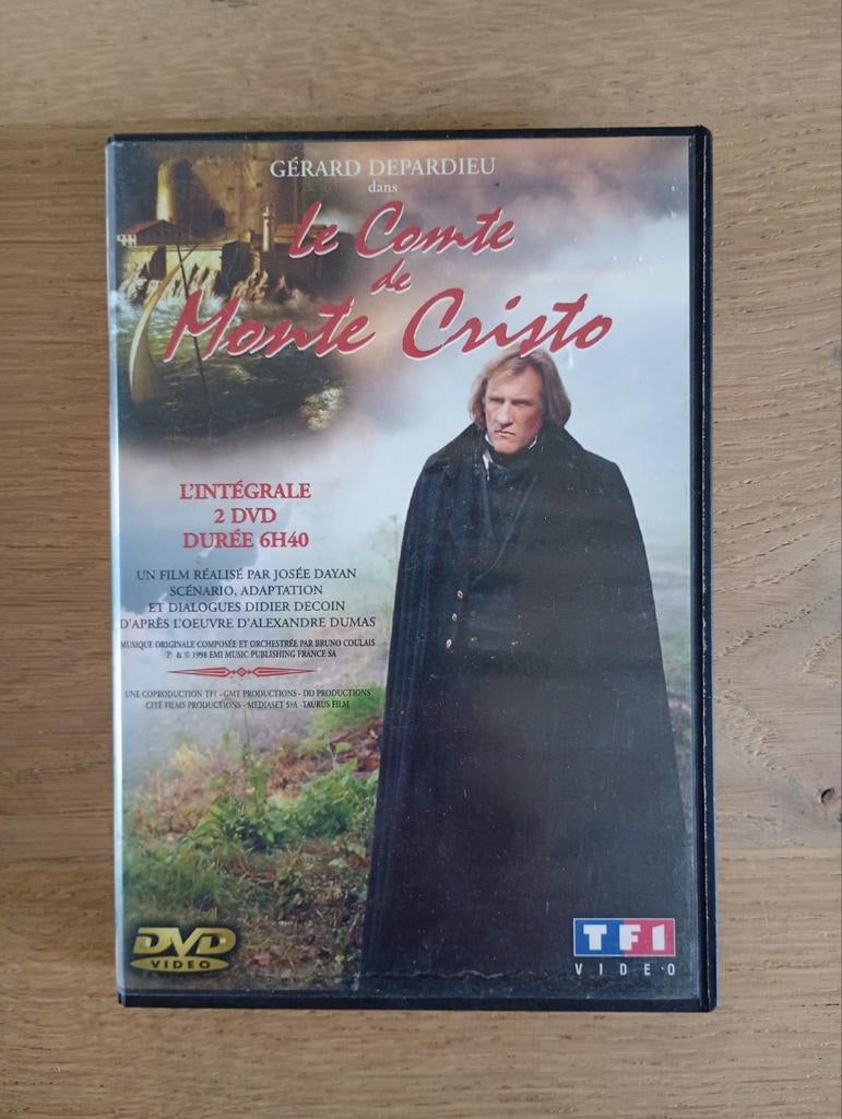 Le Comte de Monte Cristo Depardieu Muti 2 DVD TBE, CD & DVD, DVD | TV & Séries télévisées, Comme neuf, Action et Aventure, Coffret