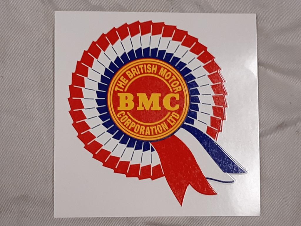 sticker BMC rosette , CLASSIC MINI COOPER ea...., Auto-onderdelen, Ophalen, Nieuw, Rover