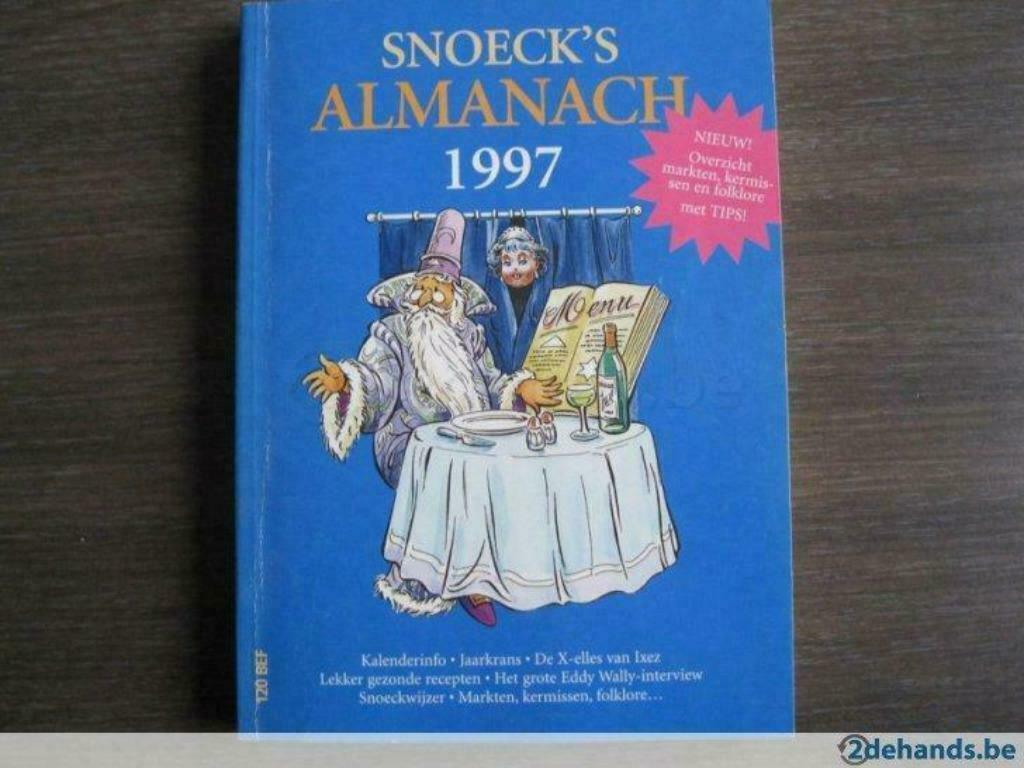 Snoeck's Almanach 1997, Boeken, Ophalen of Verzenden, Zo goed als nieuw, Catalogus