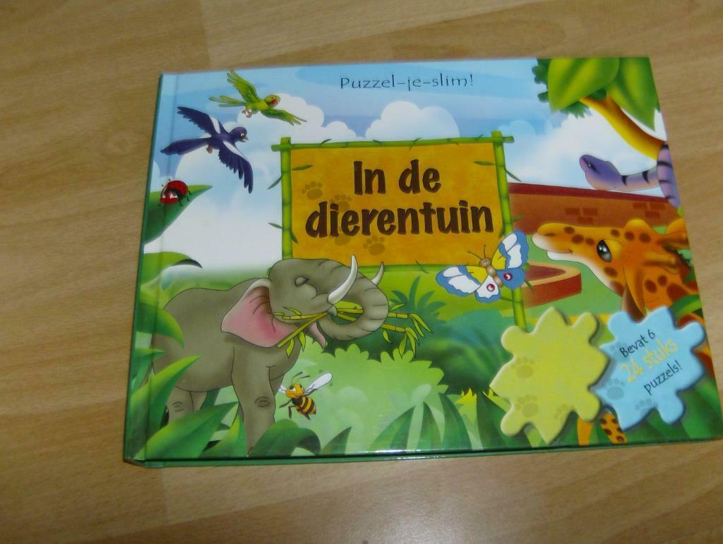puzzelboek in de dierentuin - als nieuw, Ophalen of Verzenden, Gebruikt, 4 tot 6 jaar