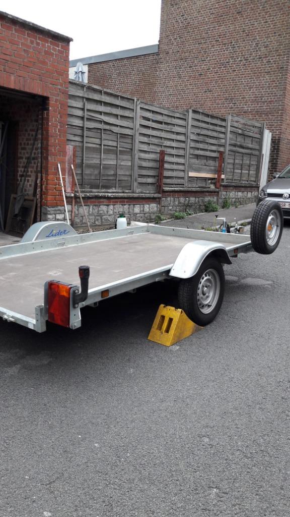 plateau pour transport petit véhicule à louer, Auto diversen, Aanhangers en Bagagewagens, Ophalen, Zo goed als nieuw