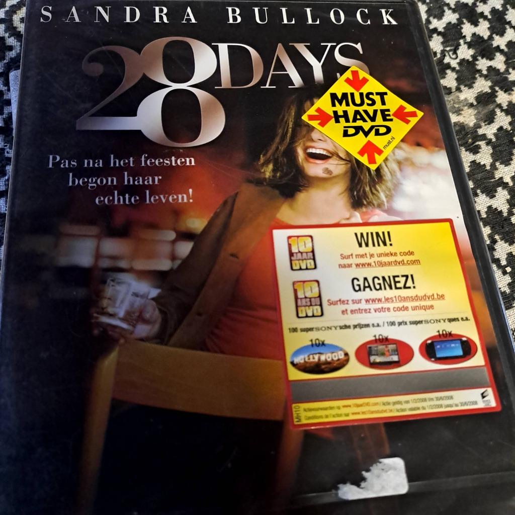 28 days dvd nieuw nog in plastic 2eu drama komedie, Vanaf 6 jaar, Ophalen of Verzenden, Nieuw in verpakking, Drama