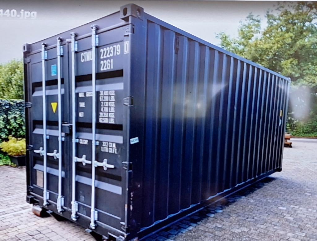 zeecontainer te huur, Ophalen