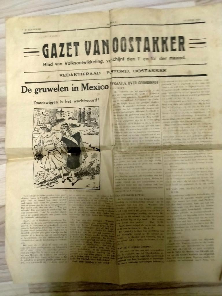 Gazet van Oostakker, Verzamelen, Ophalen of Verzenden