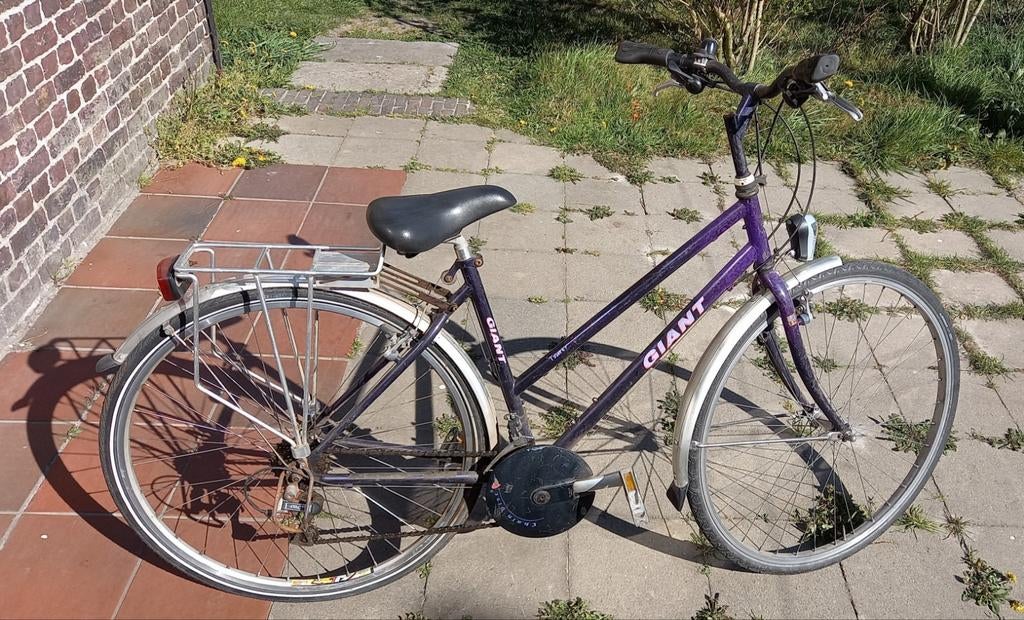 Damesfiets, Fietsen en Brommers, Fietsen | Dames | Sportfietsen en Toerfietsen, Ophalen, 28 inch, Gebruikt, 15 tot 20 versnellingen