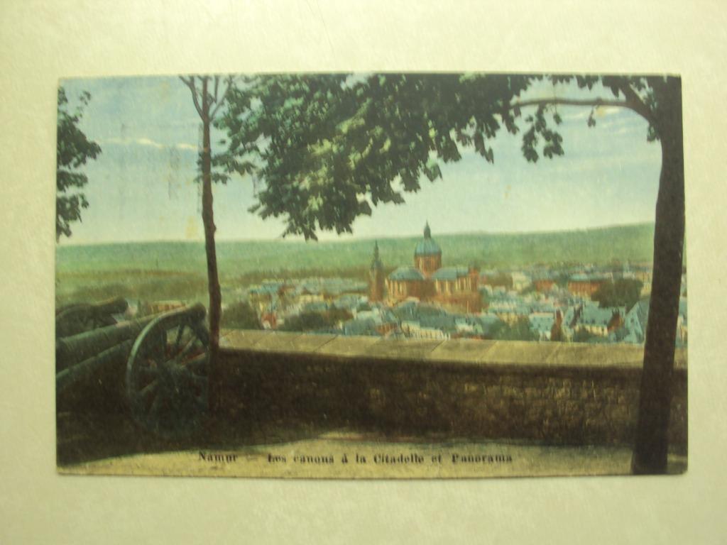 55569 - NAMUR - LES CANONS A LA CITADELLE ET PANORAMA, Envoi